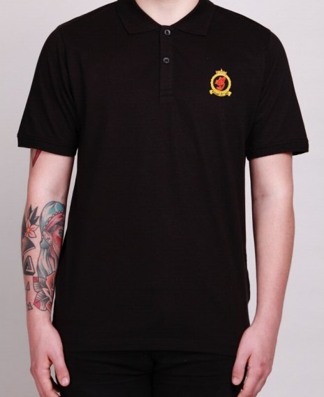 Benjart - HRH Black Polo Shirt - ALL SIZES - £35.99